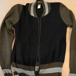 Kerisma Black and Gray Knit Cardigan